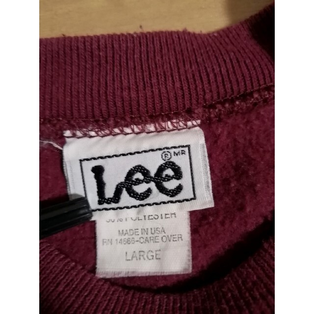 Lee(リー)の80s 90s アメリカ製 Lee リー ビンテージ スウェット トレーナー L メンズのトップス(スウェット)の商品写真