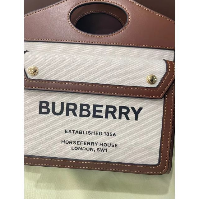 BURBERRY トートバッグ バーバリー ポケットバッグの通販 by Ace's shop｜ラクマ