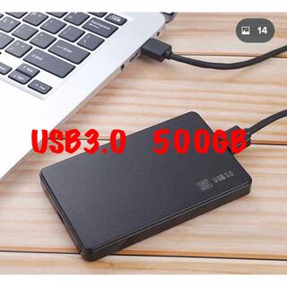 トウシバ(東芝)の東芝 500GB HDD USB3.0 外付　ポータブル ハードディスク 2.5(PC周辺機器)