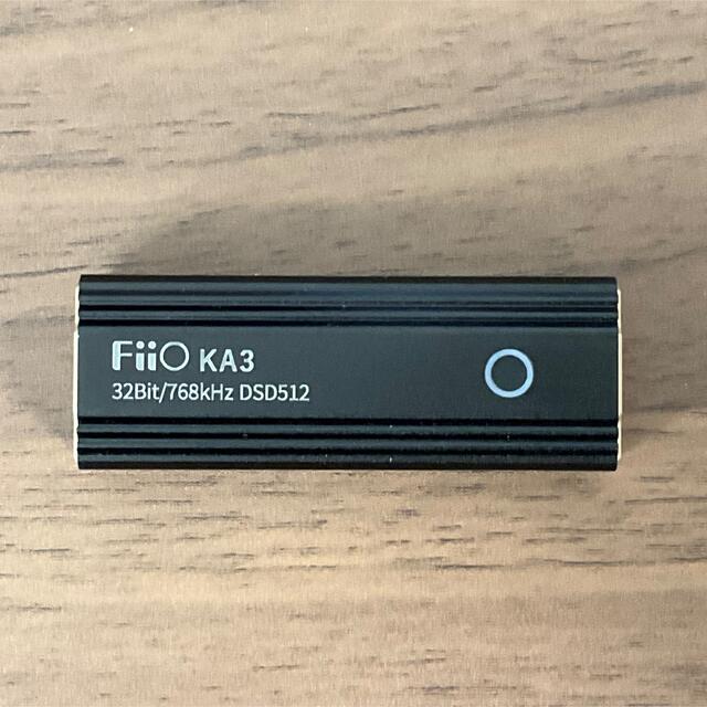ポータブルアンプ Fiio KA3 DAC ハイレゾ - アンプ
