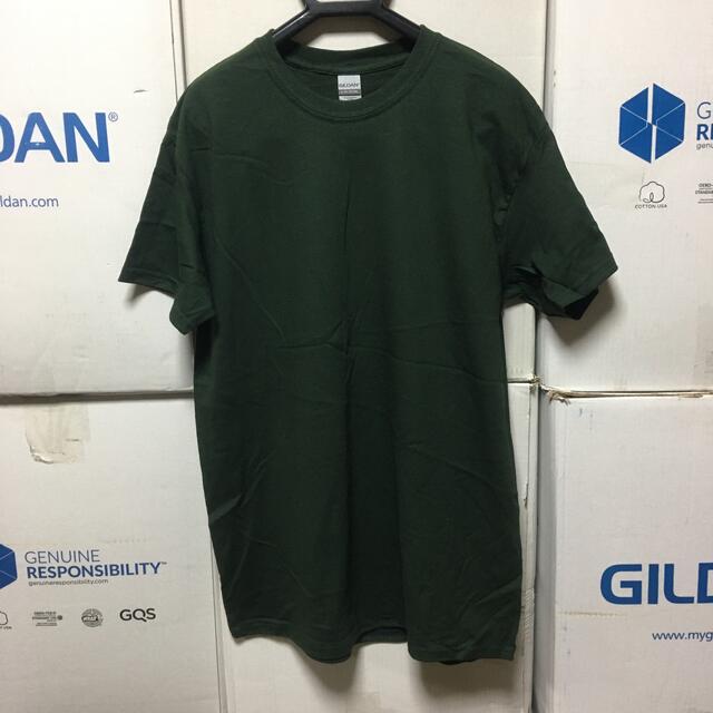 GILDAN(ギルタン)のGILDANギルダン☆半袖無地Tシャツ★ポケット無し★フォレストグリーン★2XL メンズのトップス(Tシャツ/カットソー(半袖/袖なし))の商品写真