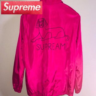 シュプリーム(Supreme)のSupreme コーチジャケット マークゴンザレス ピンク Mサイズ ジャケット(ナイロンジャケット)