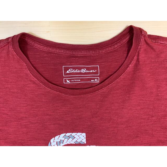 Eddie Bauer(エディーバウアー)のエディーバウアー Tシャツ （ レッドXXL 3L) メンズのトップス(Tシャツ/カットソー(半袖/袖なし))の商品写真