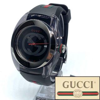 グッチ(Gucci)の【定価54000円!】希少 グッチ Gucci Sync XXL メンズ 腕時計(腕時計(アナログ))