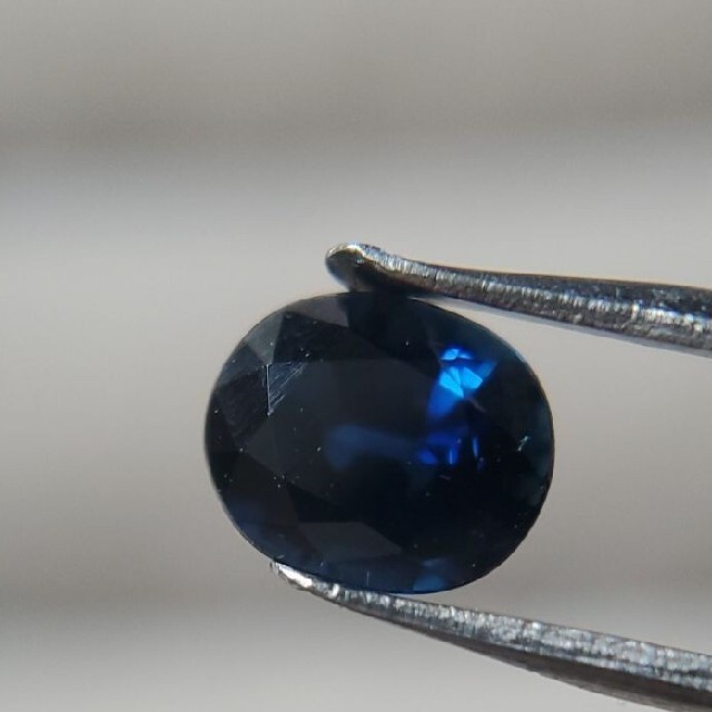 天然サファイア ルース 0.5ct± - 各種パーツ