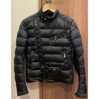 モンクレール(MONCLER)のMONCLER モンクレール  ライダース　ダウン(ライダースジャケット)