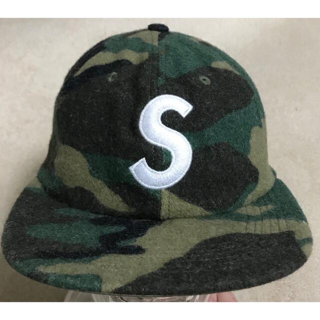 カモフラ一番人気！SUPREME Studded Script Logo Cap