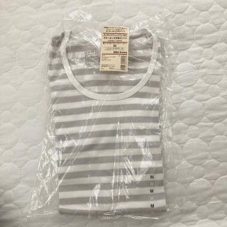 ムジルシリョウヒン(MUJI (無印良品))の新品未使用　無印良品　クルーネック半袖Tシャツ　M(Tシャツ(半袖/袖なし))