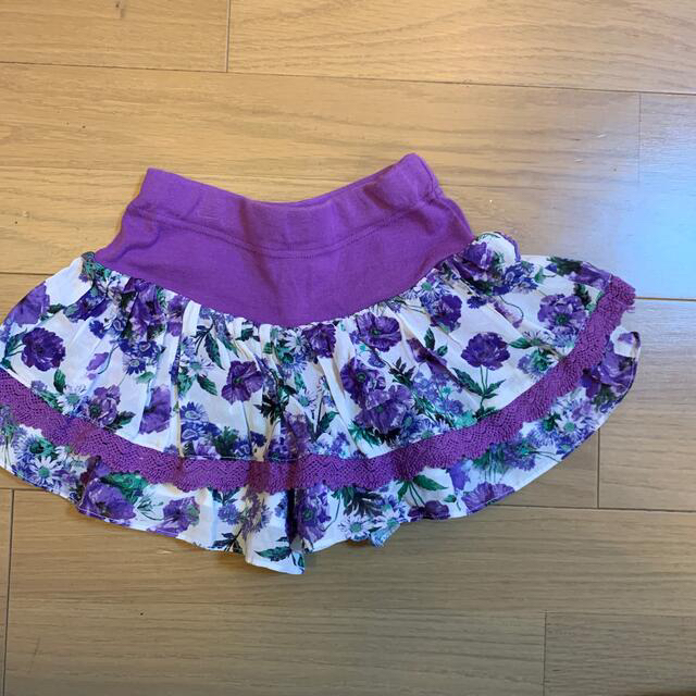 ANNA SUI mini(アナスイミニ)のANNA SUI mini キュロットスカート　110 キッズ/ベビー/マタニティのキッズ服女の子用(90cm~)(スカート)の商品写真