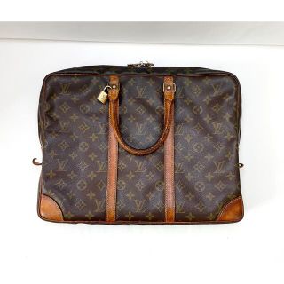 ルイヴィトン(LOUIS VUITTON)の【ジャンク】ルイ ヴィトン モノグラム ポルト ドキュマン ヴォワヤージュ (ビジネスバッグ)