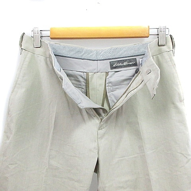 Eddie Bauer(エディーバウアー)のエディーバウアー パンツ スラックス センタープレス 30 ベージュ メンズのパンツ(スラックス)の商品写真