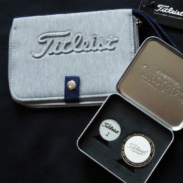 タイトリスト　Titleist マーカー スコアカードケース　セット