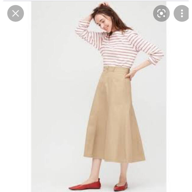 UNIQLO - UNIQLO コットンマーメイドスカートの通販 by shop ...