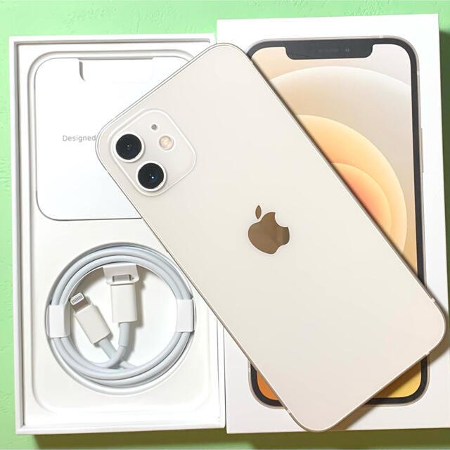 iPhone12 64GB simフリー 一括購入品　ホワイト