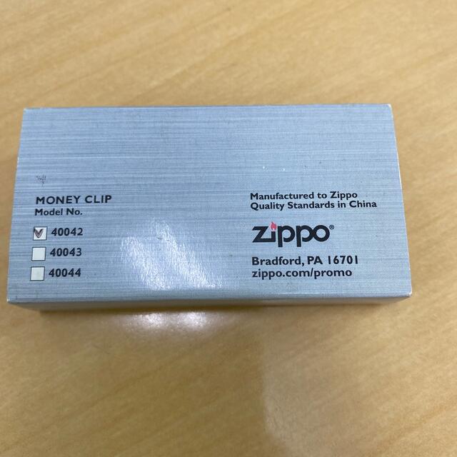 Zippo SHINING 1999年　マネークリップ