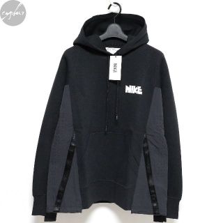 sacai - S 新品 21AW ナイキ サカイ CV5727-010 ドッキング パーカーの