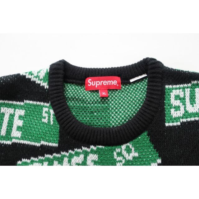 (XL)Supreme Street Signs Sweater