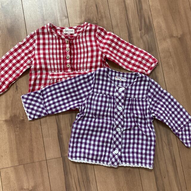 BERRY'S BERRY(ベリーズベリー)のトップス2枚 キッズ/ベビー/マタニティのベビー服(~85cm)(シャツ/カットソー)の商品写真