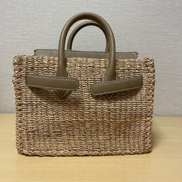 国内製造  BAG（SMALL）】かごバッグ/バーキン BASKET 【SEA ハンドバッグ