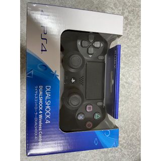 ソニー(SONY)の【新品・未使用】PS4 純正 コントローラー　ジェットブラック(その他)