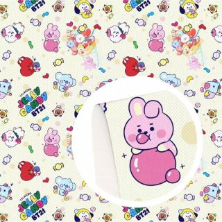 ★BT21★再入荷♡BTS 防弾少年団 バンタン 生地 布 ハギレ(生地/糸)