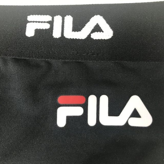 FILA(フィラ)のFILA スポーツショーツ ブラック M ボックスショーツ 吸水速乾 カジュアル レディースの下着/アンダーウェア(ショーツ)の商品写真