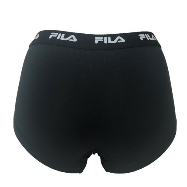 FILA(フィラ)のFILA スポーツショーツ ブラック M 吸水速乾 ボックスショーツ カジュアル レディースの下着/アンダーウェア(ショーツ)の商品写真