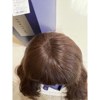 フォンテーヌ人毛ウィッグの通販 by amira's shop|ラクマ