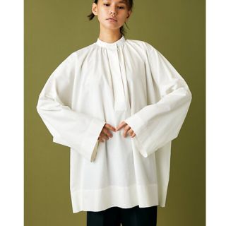 エンフォルド(ENFOLD)のENFOLD Washed CO HUGEチュニックBLOUSE(シャツ/ブラウス(長袖/七分))