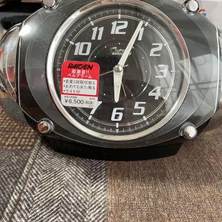 RAIDEN 目覚まし時計(置時計)
