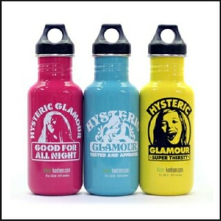 ヒステリックグラマー(HYSTERIC GLAMOUR)のレア物　klean kanteenコラボ　赤色　ステンレスボトル(その他)