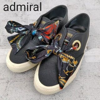 アドミラル(Admiral)のadmiral アドミラル　スカーフリボンローカットスニーカー(スニーカー)