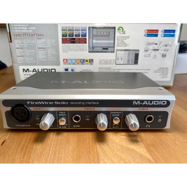 M-audio FireWire solo オーディオインターフェイス 楽器のDTM/DAW(オーディオインターフェイス)の商品写真