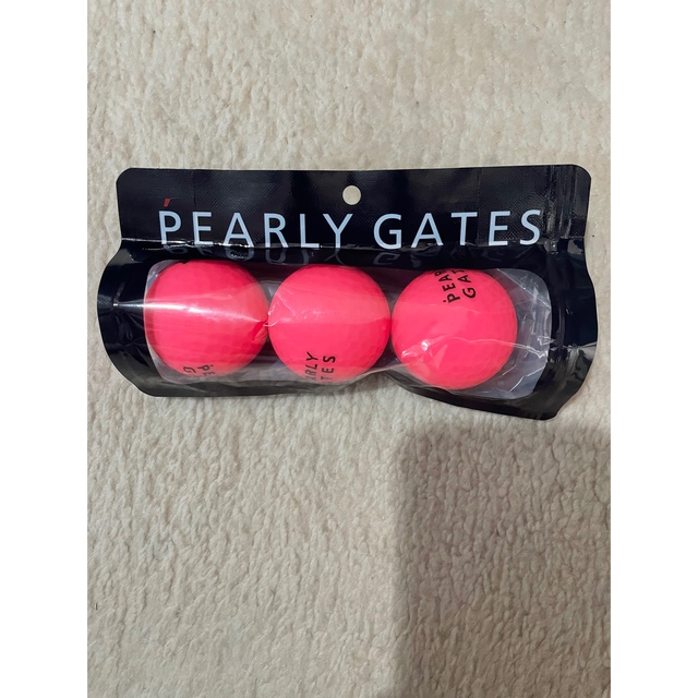 PEARLY GATES(パーリーゲイツ)のパーリーゲイツ　ゴルフボール スポーツ/アウトドアのゴルフ(ウエア)の商品写真