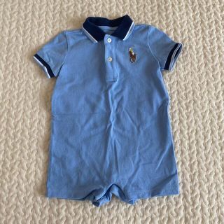 ラルフローレン(Ralph Lauren)のラルフローレン　ポロロンパース　サイズ70(ロンパース)