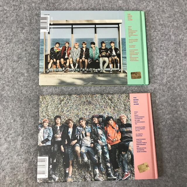 防弾少年団(BTS)(ボウダンショウネンダン)のBTS YOU NEVER WALK ALONE CDアルバム　2セット エンタメ/ホビーのCD(K-POP/アジア)の商品写真