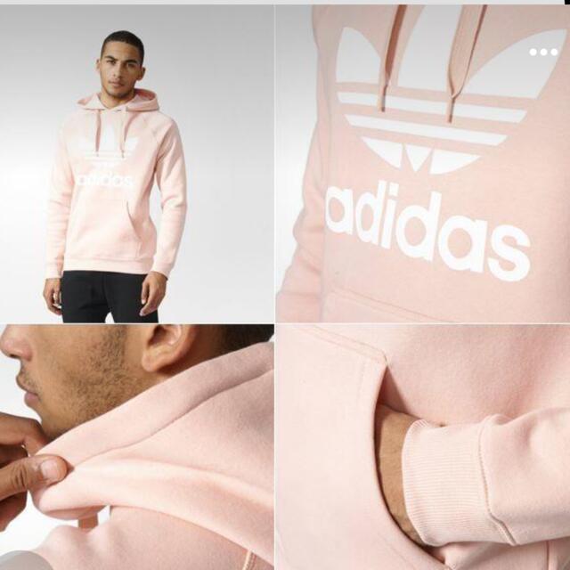 adidasレディースピンクパーカーXS