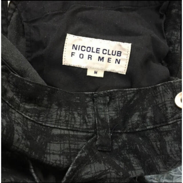 NICOLE CLUB FOR MEN(ニコルクラブフォーメン)のニコルクラブ　ハーフパンツ メンズのパンツ(ショートパンツ)の商品写真
