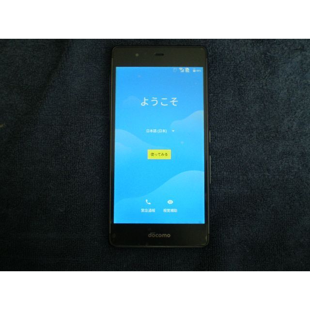 arrows SV F-03H Black スマホ/家電/カメラのスマートフォン/携帯電話(スマートフォン本体)の商品写真