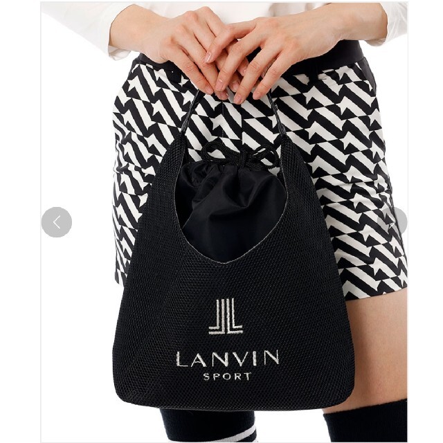 LANVIN(ランバン)の【新品タグ付】LANVIN SPORT♡メッシュホーボーシェイプカートバッグ スポーツ/アウトドアのゴルフ(バッグ)の商品写真