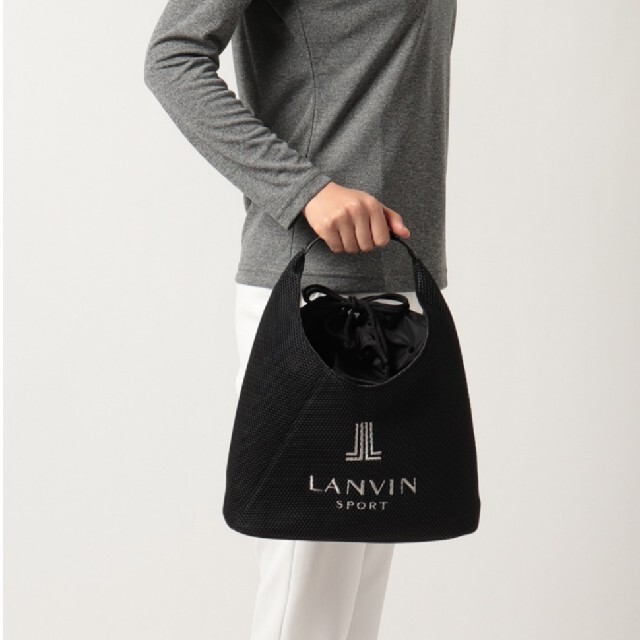 LANVIN(ランバン)の【新品タグ付】LANVIN SPORT♡メッシュホーボーシェイプカートバッグ スポーツ/アウトドアのゴルフ(バッグ)の商品写真