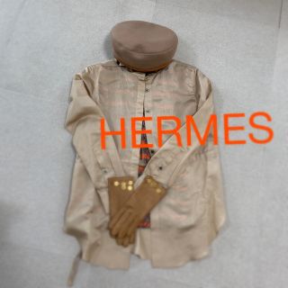 エルメス(Hermes)の■HERMES■ ✳︎beret hat✳︎   エルメス　ベレー帽(ハンチング/ベレー帽)