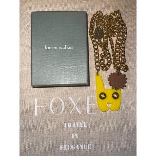 カレンウォーカー(KAREN WALKER)のkaren walker ネックレス　美品(ネックレス)