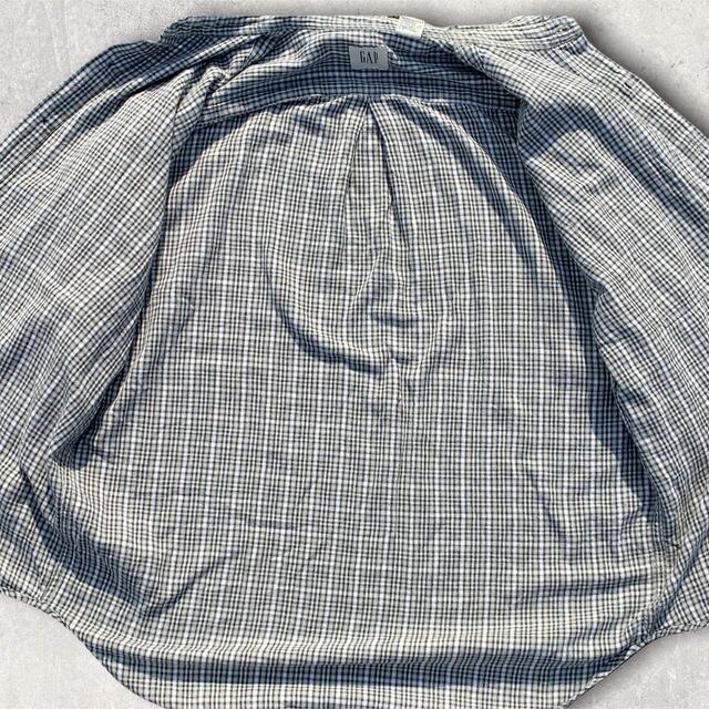 オールドギャップ OLD GAP 90's 90年代 白タグ チェックシャツ M