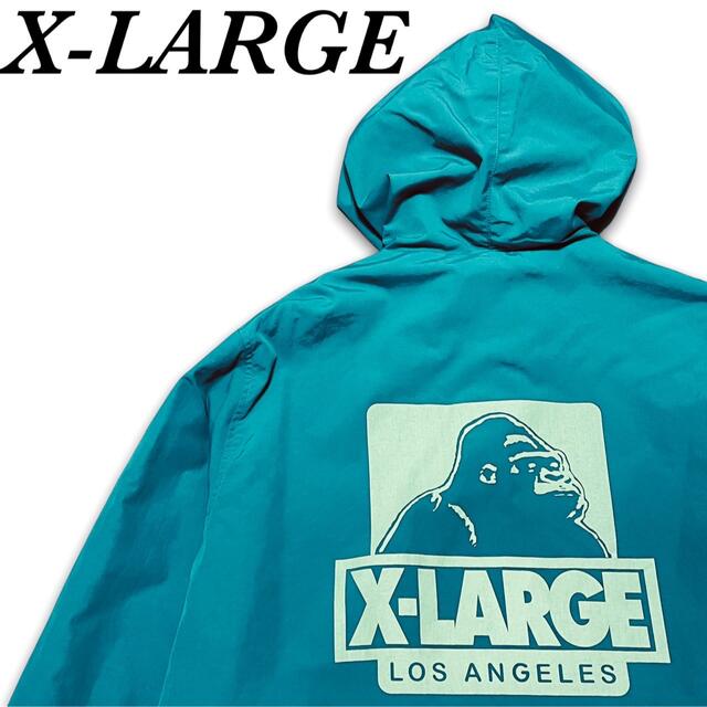 XLARGE(エクストララージ)のXLARGE エクストララージ ナイロン コーチジャケット ワークジャケット M メンズのジャケット/アウター(ナイロンジャケット)の商品写真