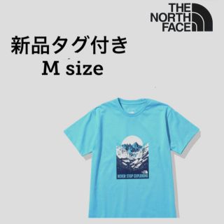 ザノースフェイス(THE NORTH FACE)の新品未使用タグ付き❣️ ザノースフェイスTシャツ レディースsize M(Tシャツ(半袖/袖なし))