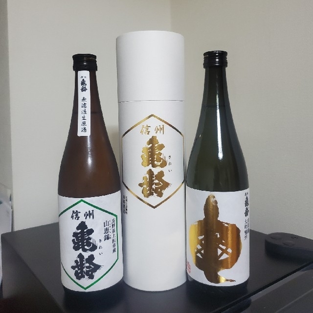 日本酒　四合　六本　地元限定　信州亀齢