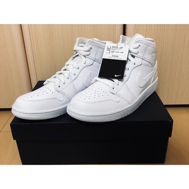 正規品 NIKE AIR JORDAN1 MID 554724-130 28.5