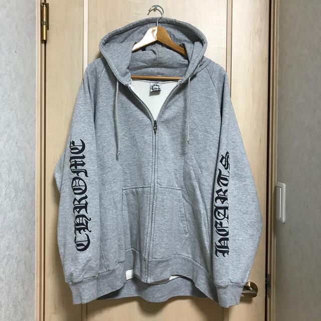 chrome hearts サーマル ジップ パーカー クロムハーツ