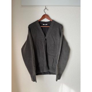 オーラリー(AURALEE)のFRENCH MERINO STONE WASHED KNIT CARDIGAN(カーディガン)